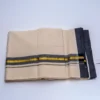 Balaramapuram Handloom Double Dhothi ( 1 " Black , 1/2" Gold kasavu border) - Image 3