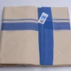 Balaramapuram Handloom Double Dhothi ( Blue 1 1/4 " border") - Image 2