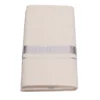 Balaramapuram Handloom Kasavu Double Dhothi (Dhothy)- Kerala Mundu ¾” x 1 “ Silver Kasavu Border