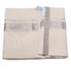 Balaramapuram Handloom Kasavu Double Dhothi (Dhothy)- Kerala Mundu 1” x 1.5” Silver Kasavu Border
