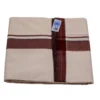 Balaramapuram Handloom Kasavu Double Dhothi (Dhothy)- Kerala Mundu 1 ¼” Red border stripes